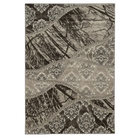 Jewel Ybor Brown & Light Brown 5x7.6, Rug