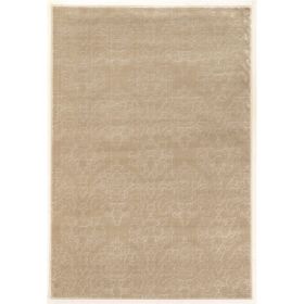 Prisma Chloe Light Beige, 63"W X 90"D X .25"H, Lt Beige