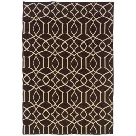 Salonika Reversible Irongate Brown 5x8, Rug