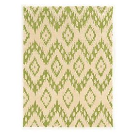 Trio Samu Green & Ivory 5x7, Rug