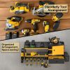 Tool Storage Rack with Charging Station