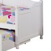 White Twin Daybed with Trundle