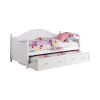 White Twin Daybed with Trundle