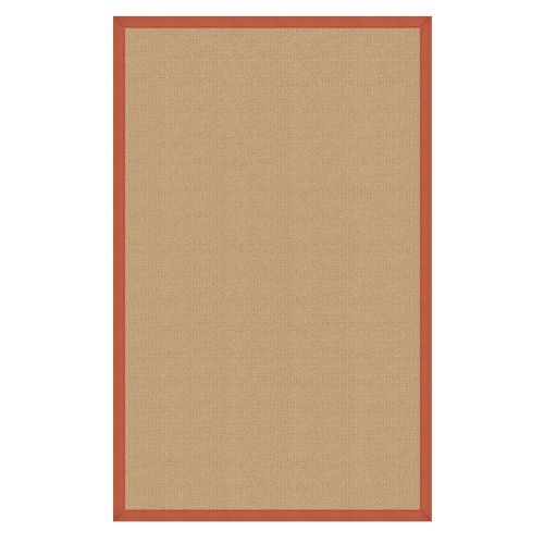Athena Sisal & Burnt Orange 2.6x8, Rug