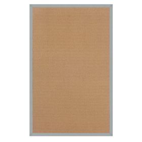 Athena Cork & Ice Blue 5x8, Rug