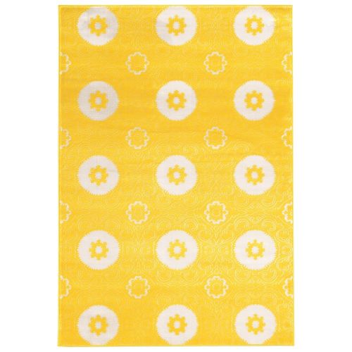 Prisma Karma Yellow & White 8x10.4, Rug