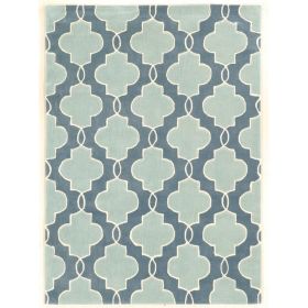 Trio Tile Blues 8x10, Rug